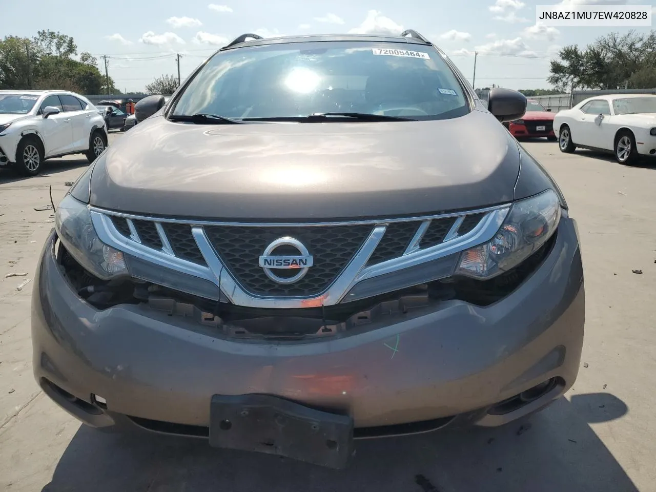 JN8AZ1MU7EW420828 2014 Nissan Murano S