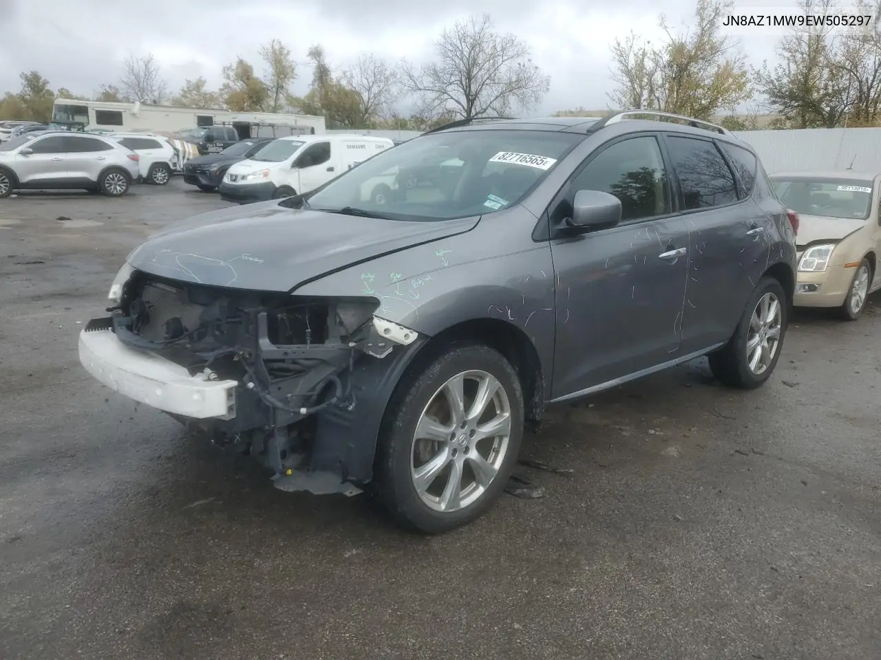 JN8AZ1MW9EW505297 2014 Nissan Murano S