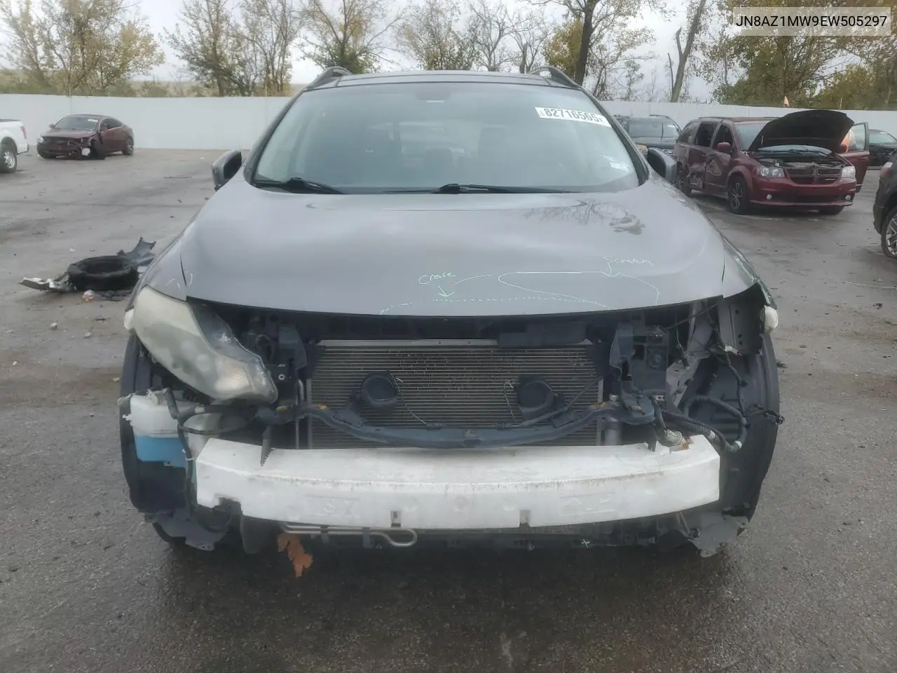 JN8AZ1MW9EW505297 2014 Nissan Murano S