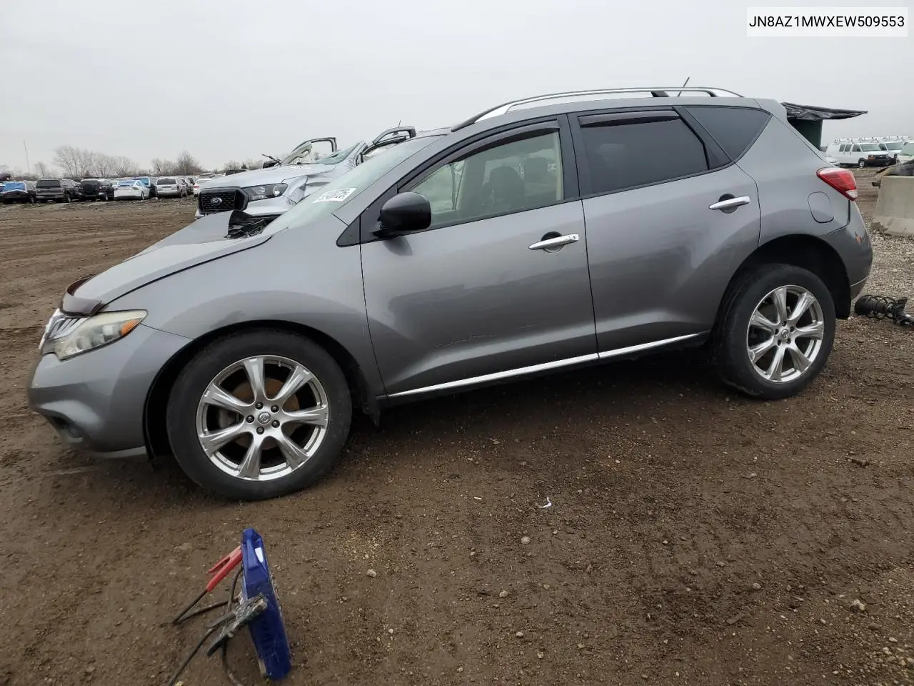 JN8AZ1MWXEW509553 2014 Nissan Murano S