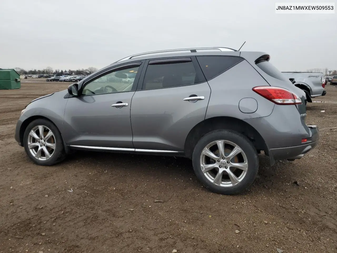 JN8AZ1MWXEW509553 2014 Nissan Murano S