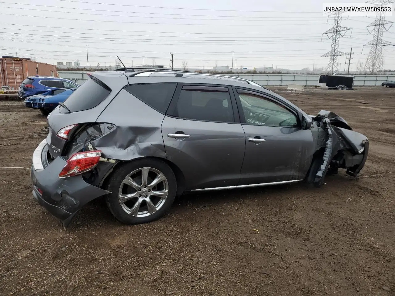 JN8AZ1MWXEW509553 2014 Nissan Murano S