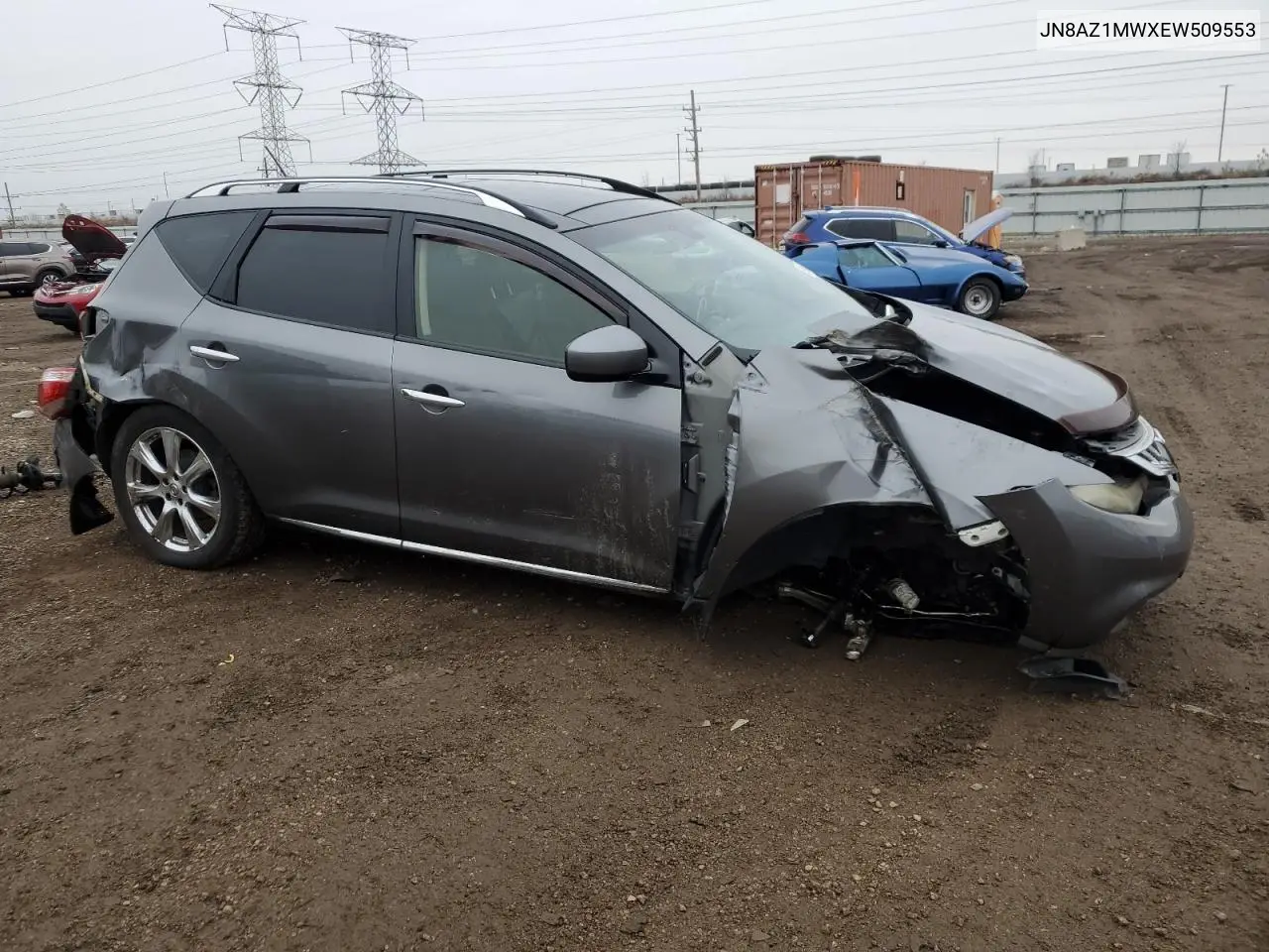 JN8AZ1MWXEW509553 2014 Nissan Murano S