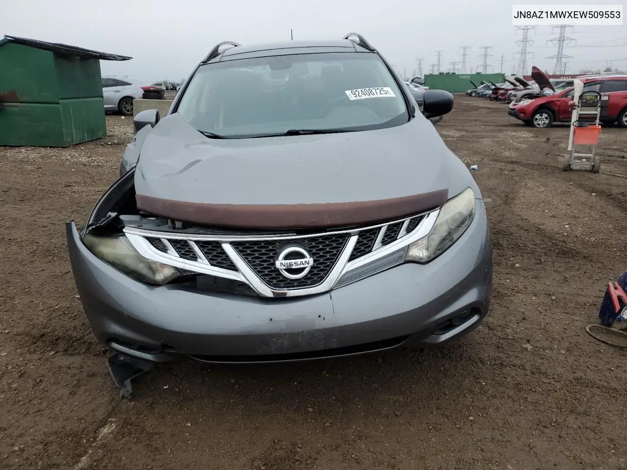 JN8AZ1MWXEW509553 2014 Nissan Murano S