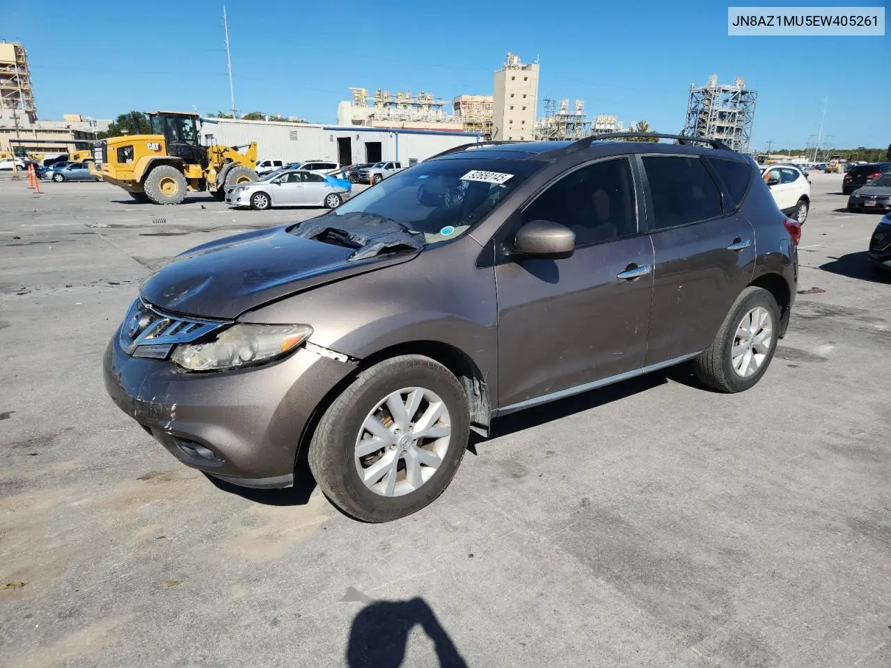 JN8AZ1MU5EW405261 2014 Nissan Murano S