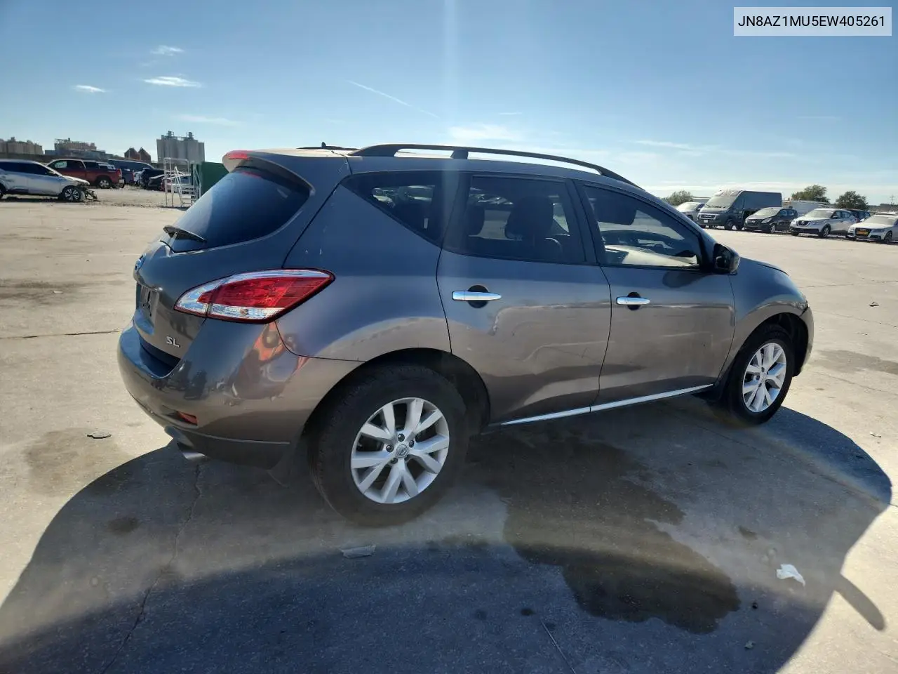 JN8AZ1MU5EW405261 2014 Nissan Murano S