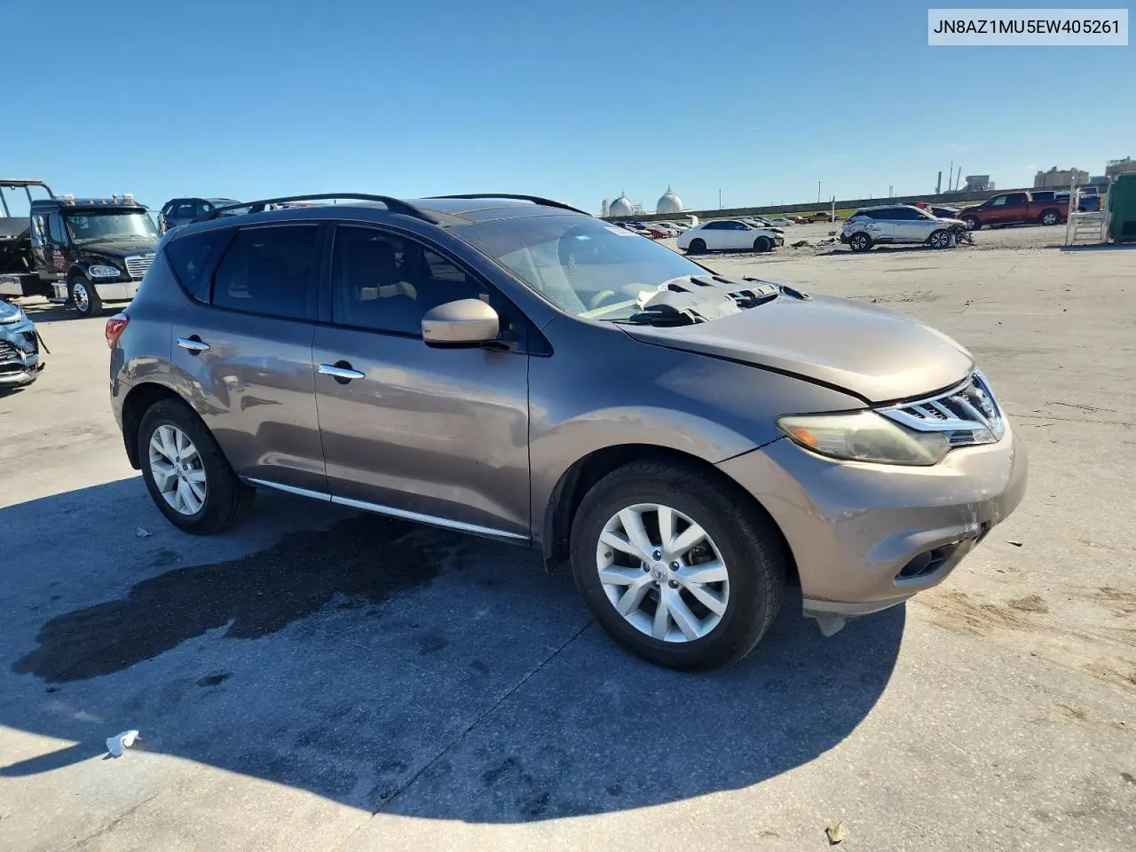 JN8AZ1MU5EW405261 2014 Nissan Murano S