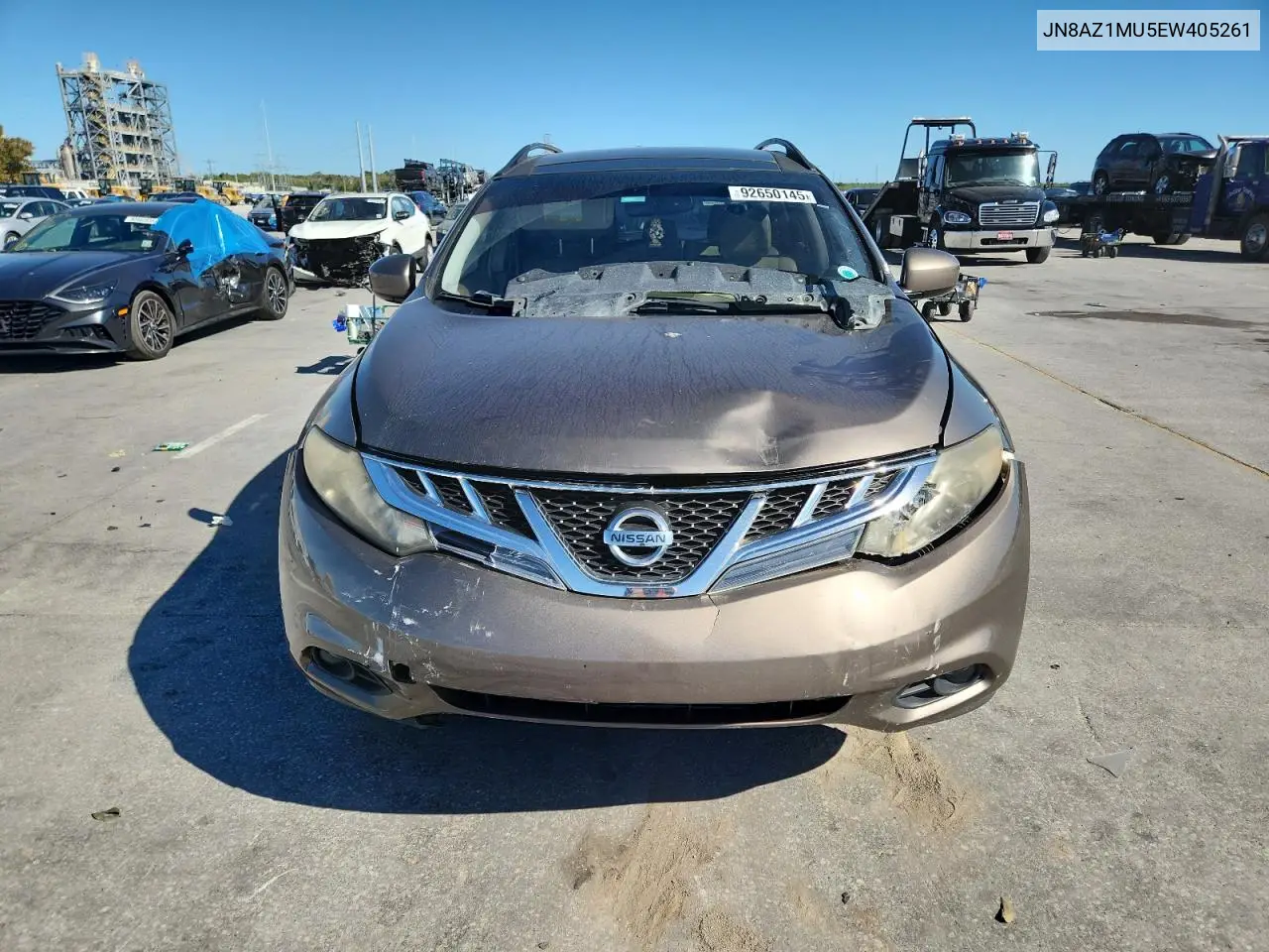 JN8AZ1MU5EW405261 2014 Nissan Murano S