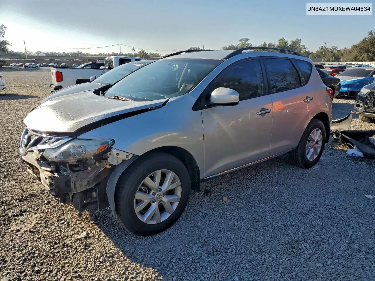 JN8AZ1MUXEW404834 2014 Nissan Murano S