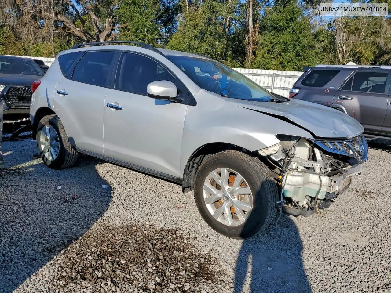 JN8AZ1MUXEW404834 2014 Nissan Murano S