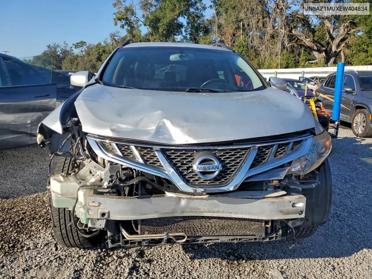 JN8AZ1MUXEW404834 2014 Nissan Murano S