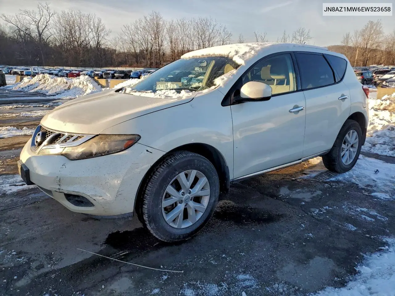JN8AZ1MW6EW523658 2014 Nissan Murano S
