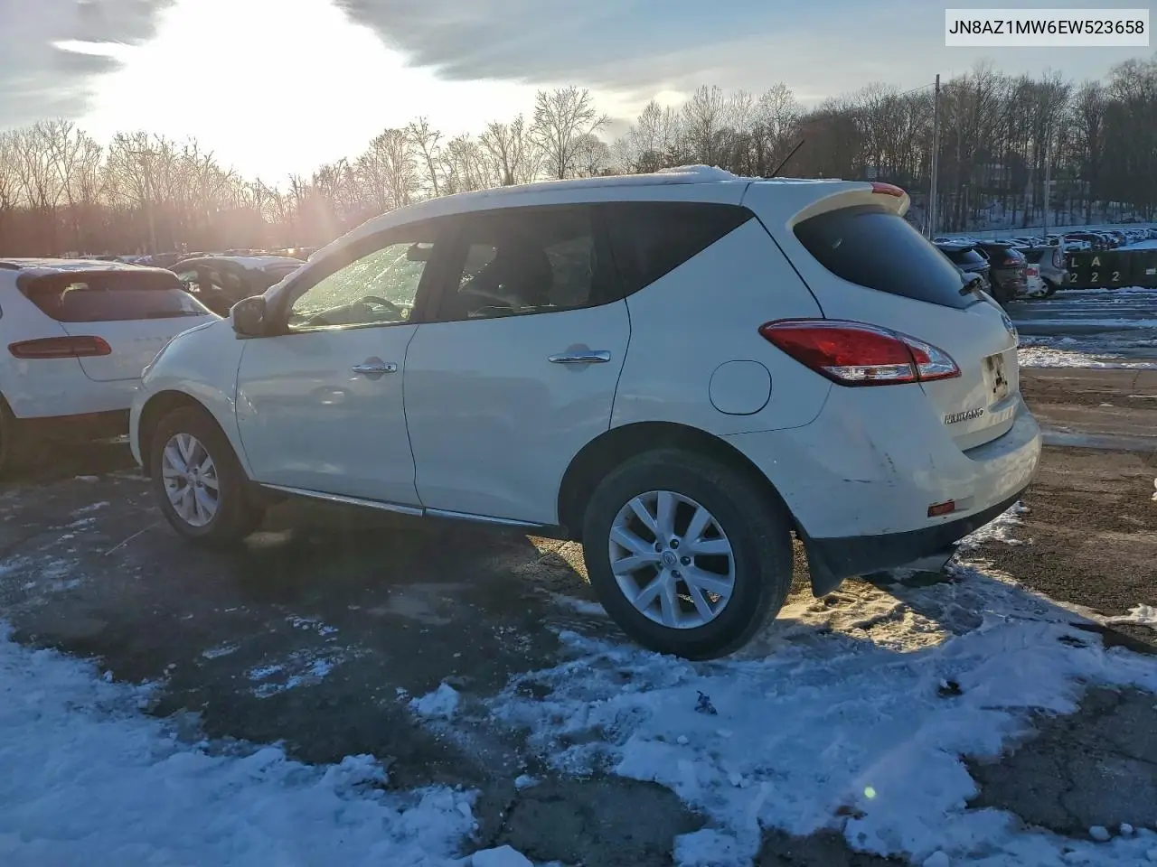 JN8AZ1MW6EW523658 2014 Nissan Murano S