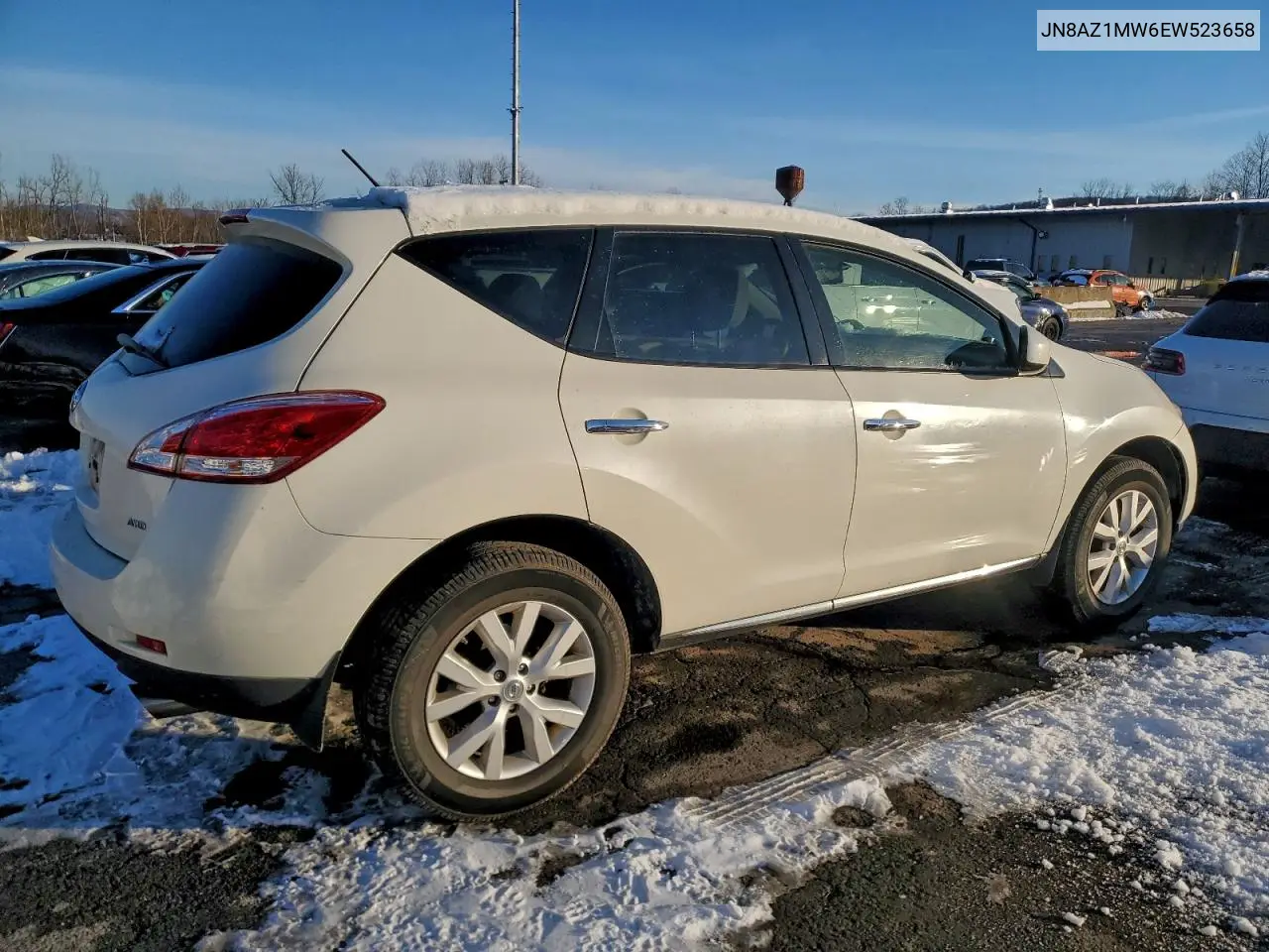 JN8AZ1MW6EW523658 2014 Nissan Murano S