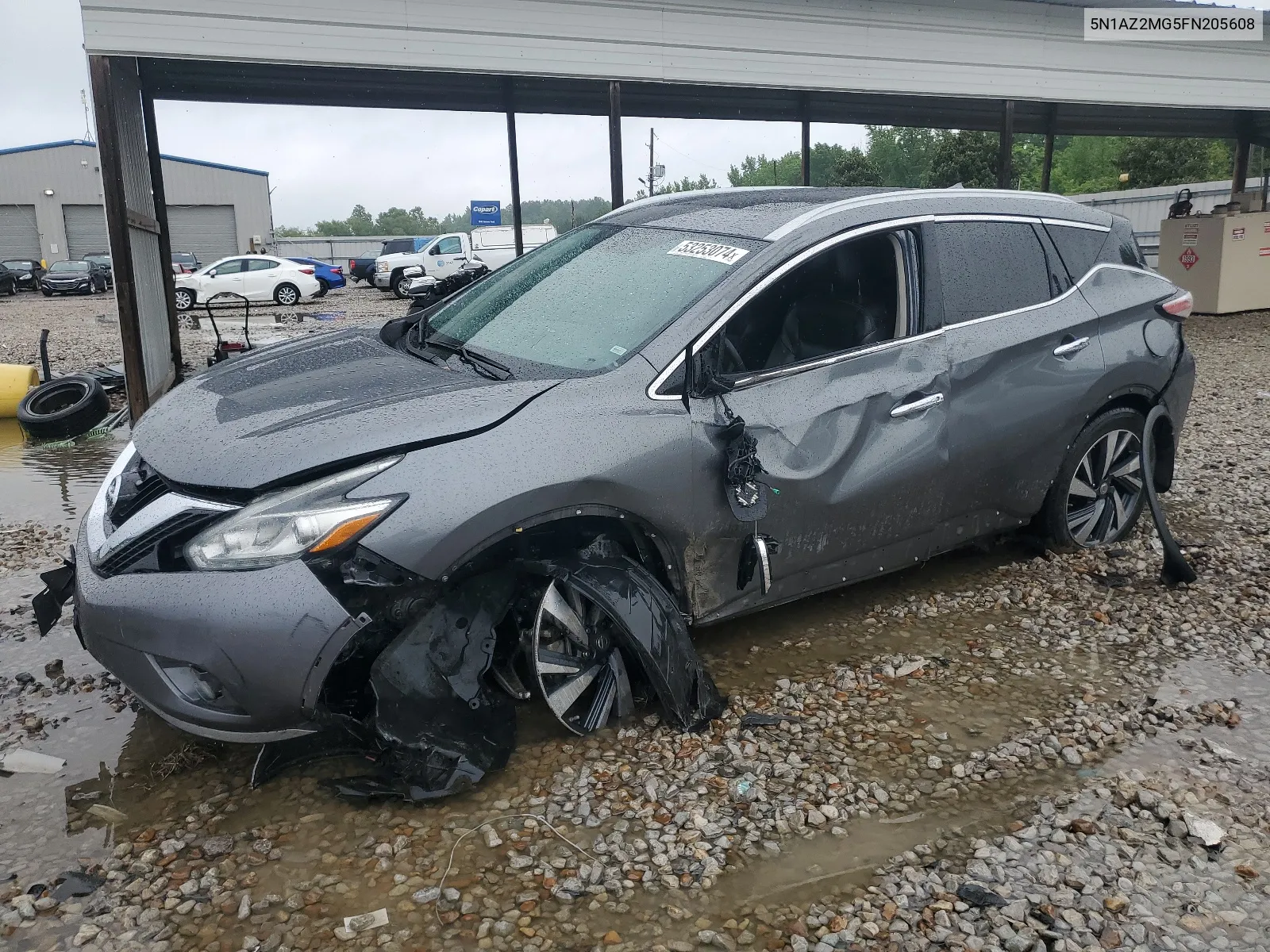 2015 Nissan Murano S VIN: 5N1AZ2MG5FN205608 Lot: 53253074