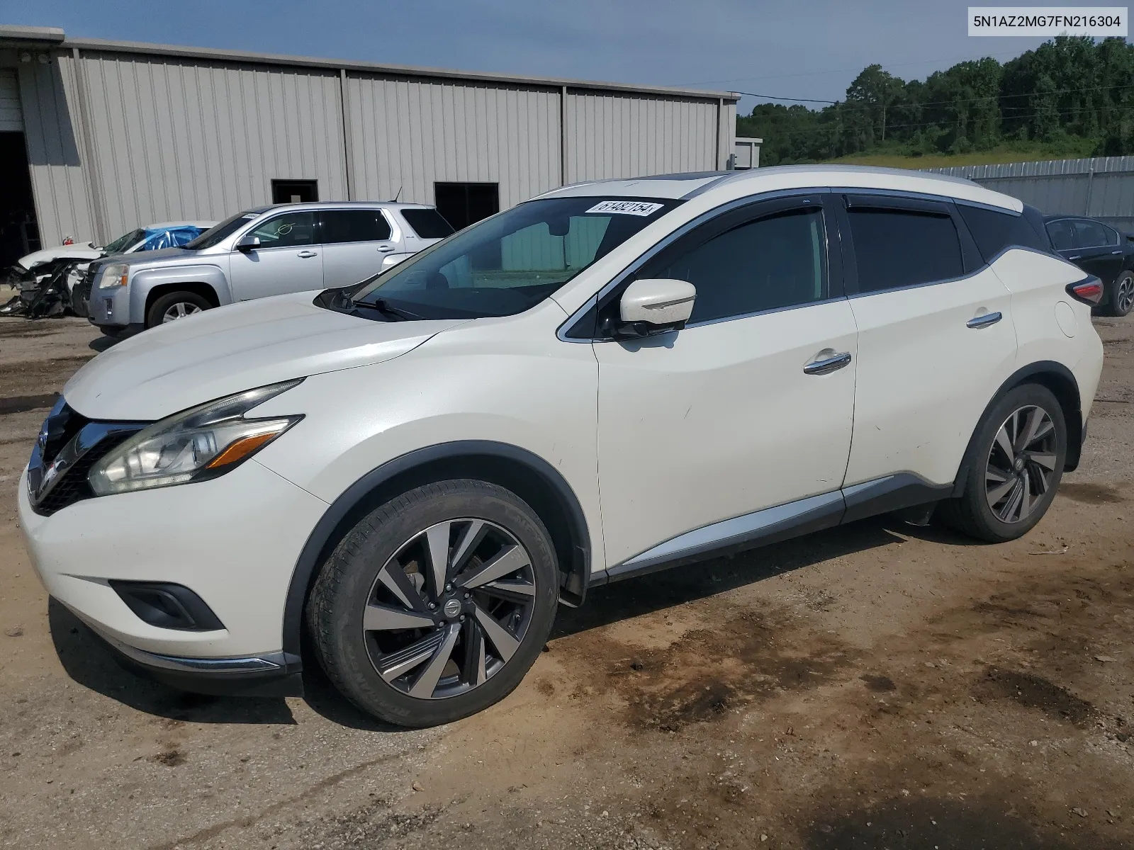 5N1AZ2MG7FN216304 2015 Nissan Murano S