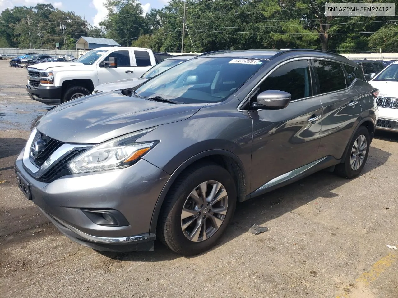 5N1AZ2MH5FN224121 2015 Nissan Murano S