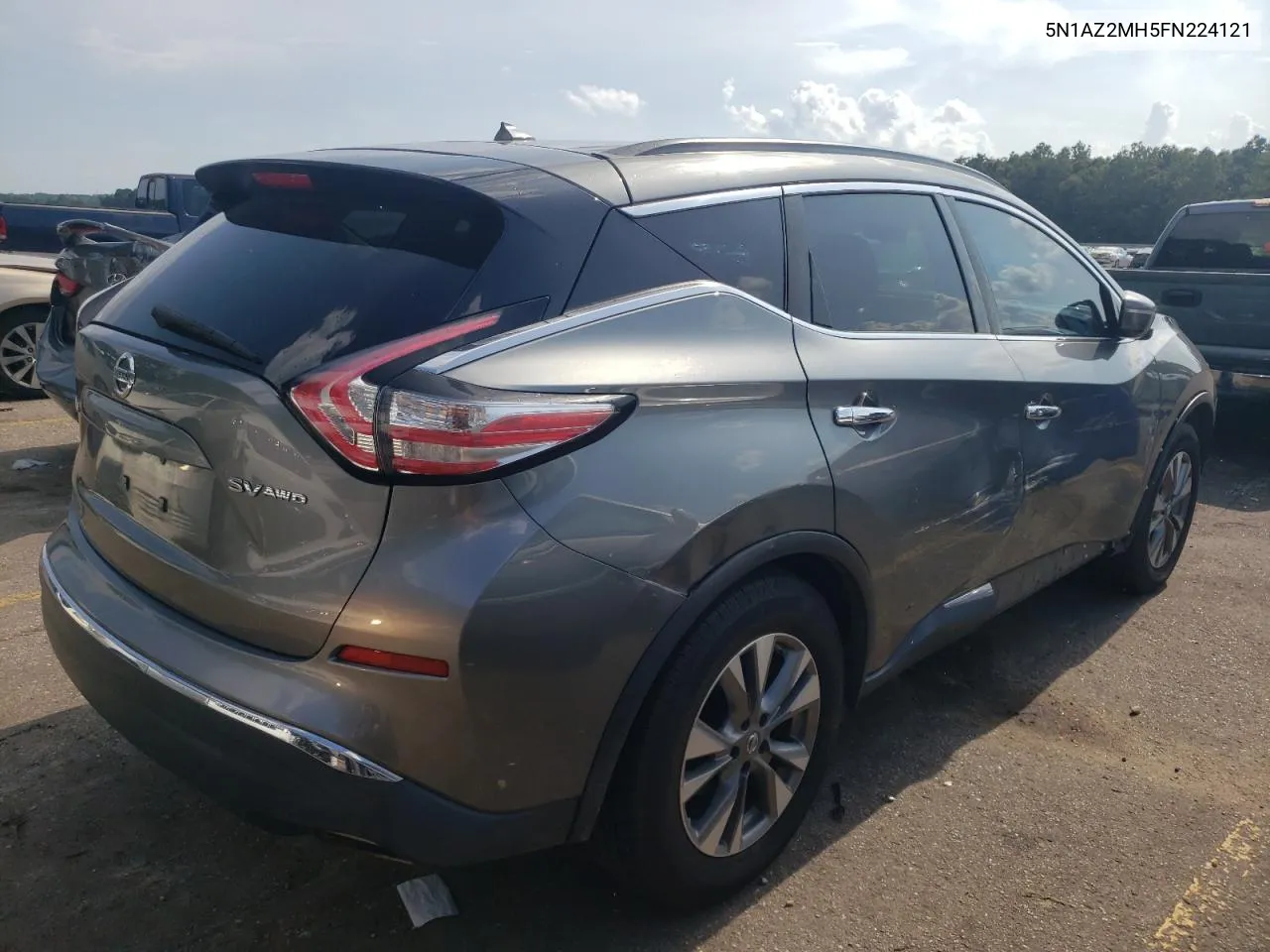 5N1AZ2MH5FN224121 2015 Nissan Murano S