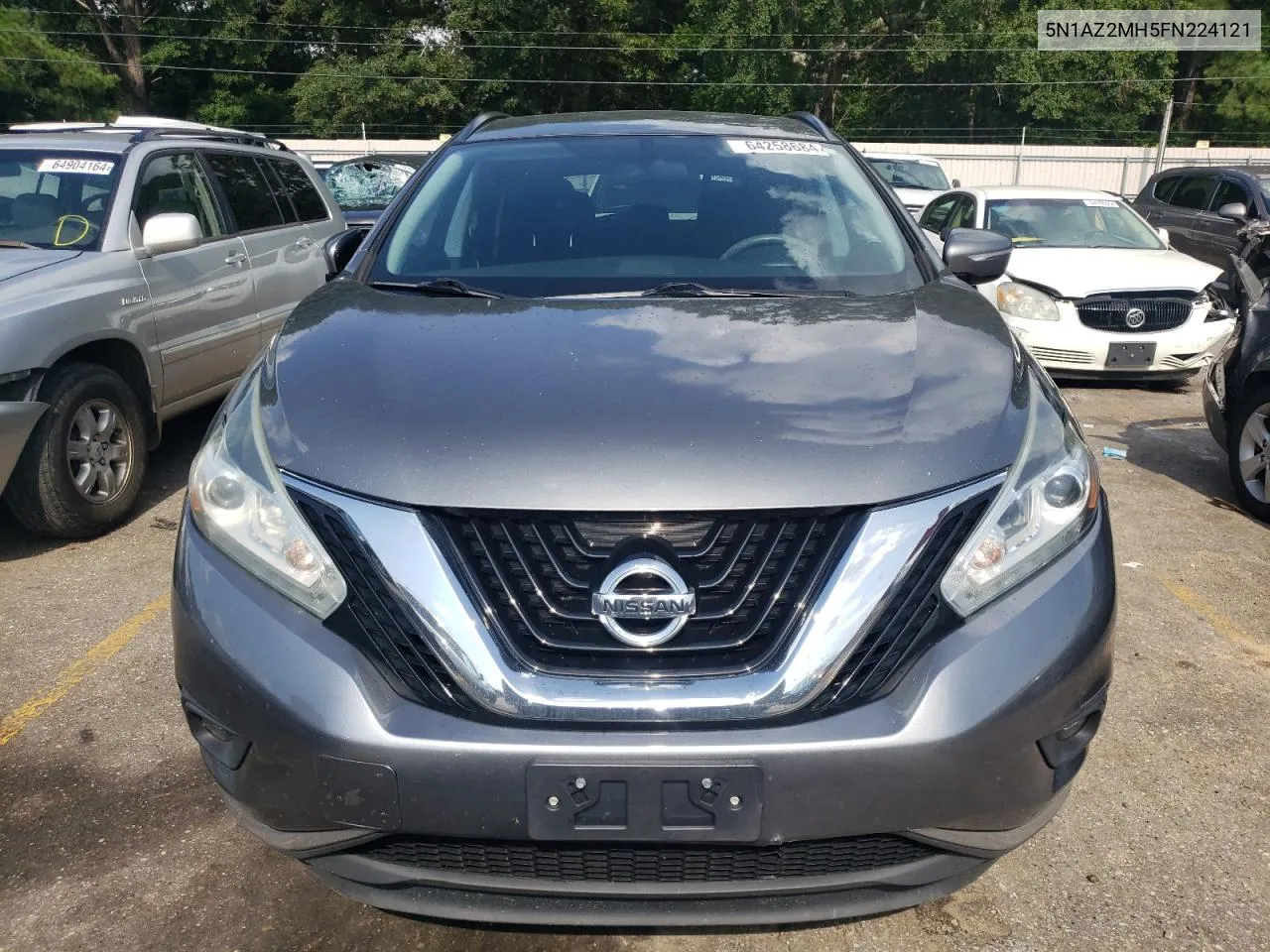 5N1AZ2MH5FN224121 2015 Nissan Murano S