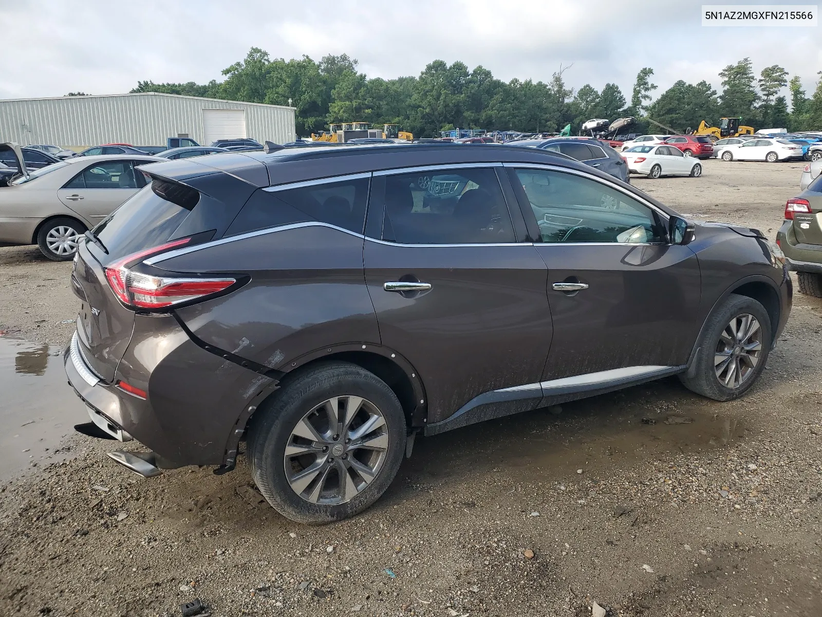 2015 Nissan Murano S VIN: 5N1AZ2MGXFN215566 Lot: 65426404