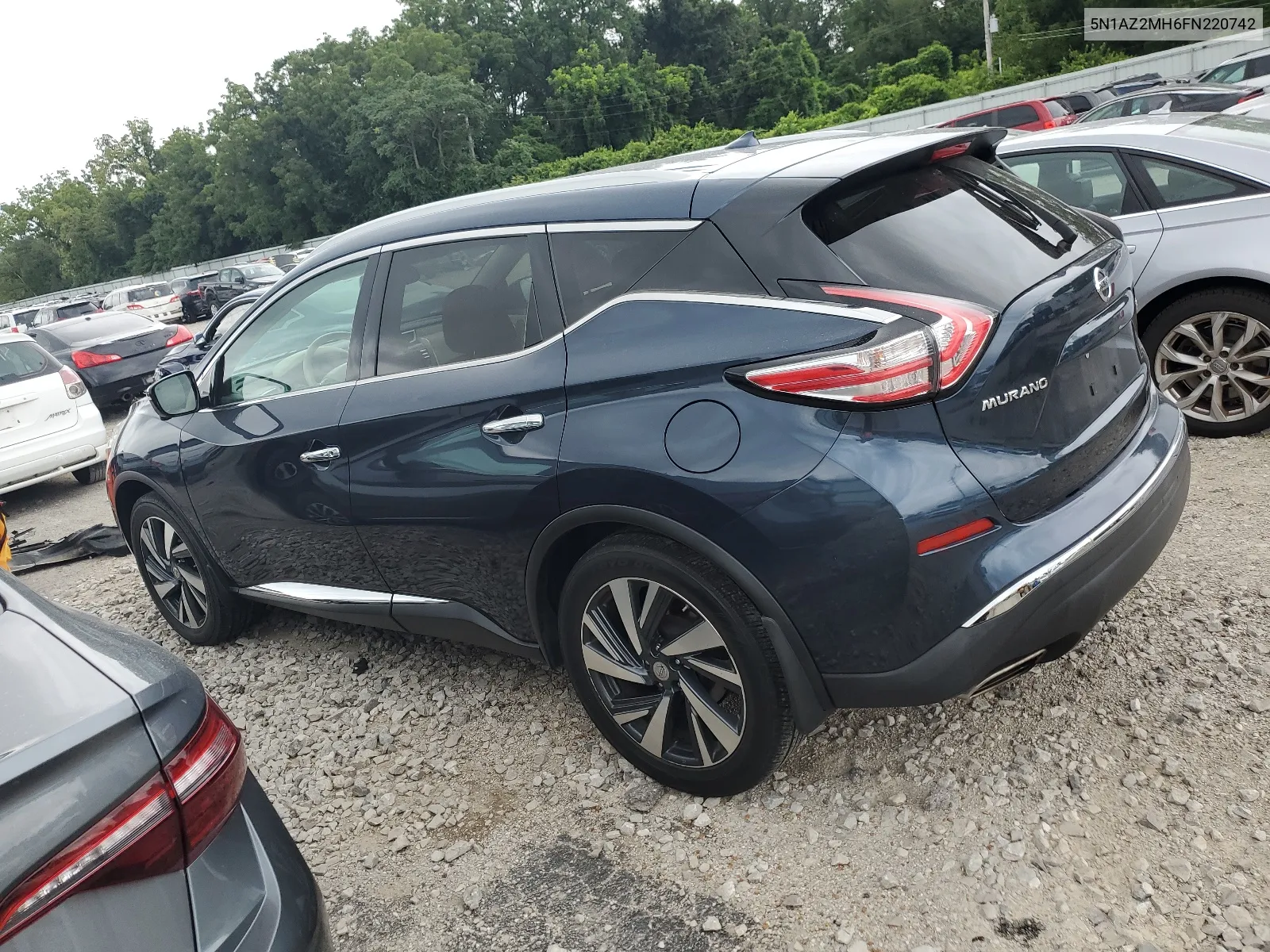 2015 Nissan Murano S VIN: 5N1AZ2MH6FN220742 Lot: 65903304