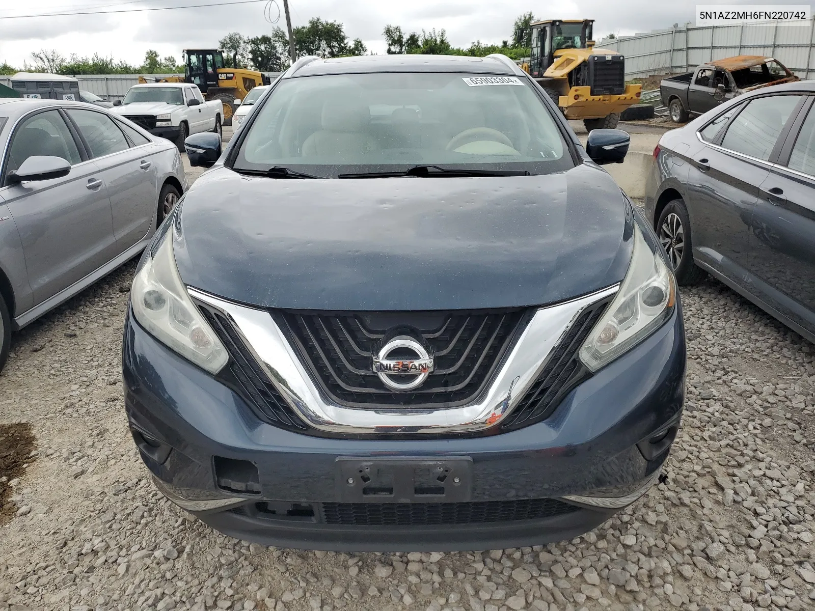 2015 Nissan Murano S VIN: 5N1AZ2MH6FN220742 Lot: 65903304