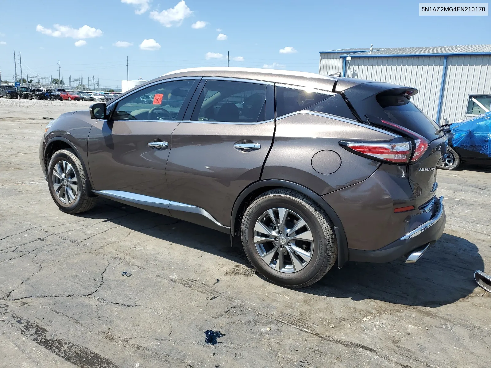 2015 Nissan Murano S VIN: 5N1AZ2MG4FN210170 Lot: 67595474