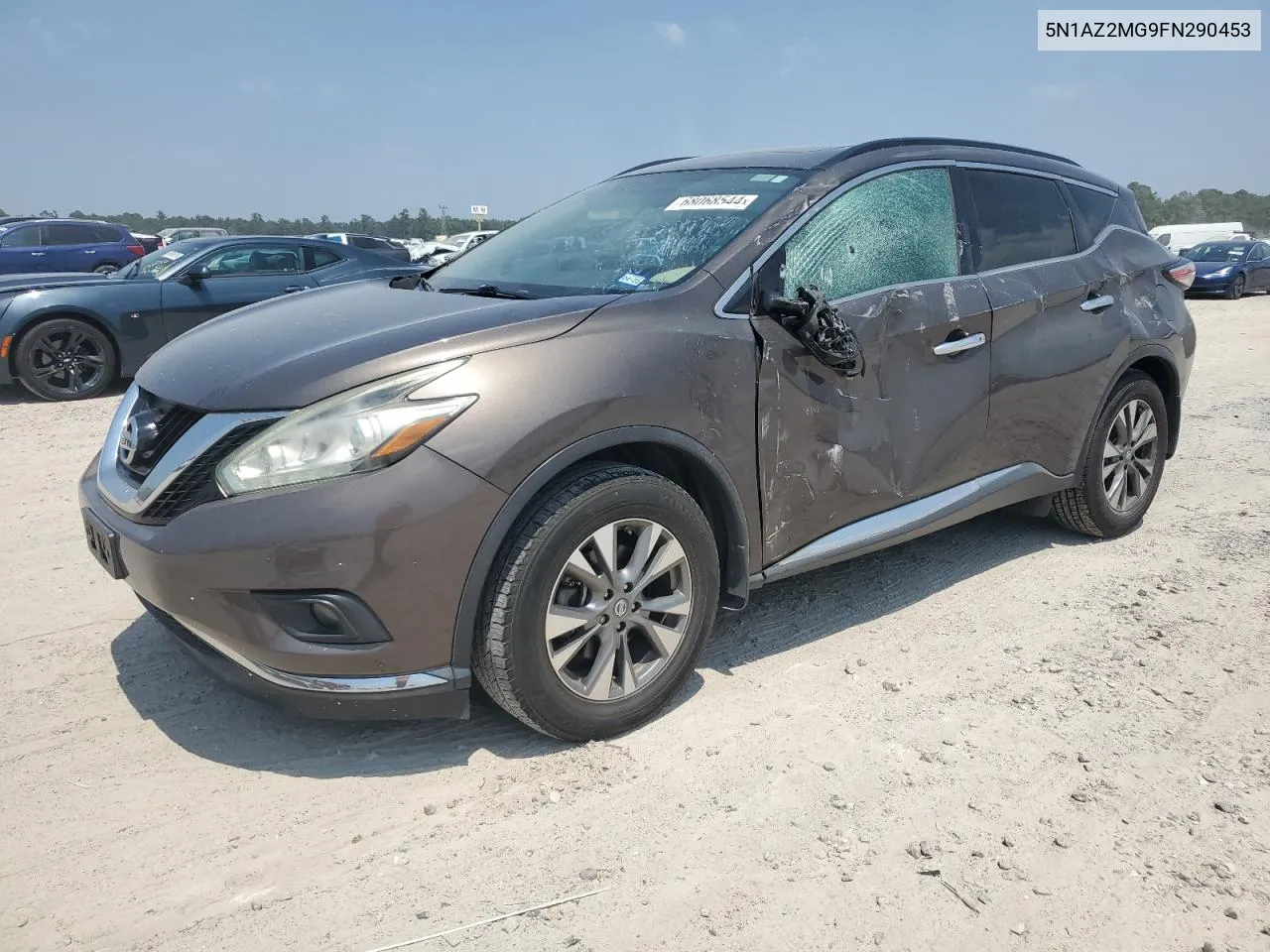 5N1AZ2MG9FN290453 2015 Nissan Murano S