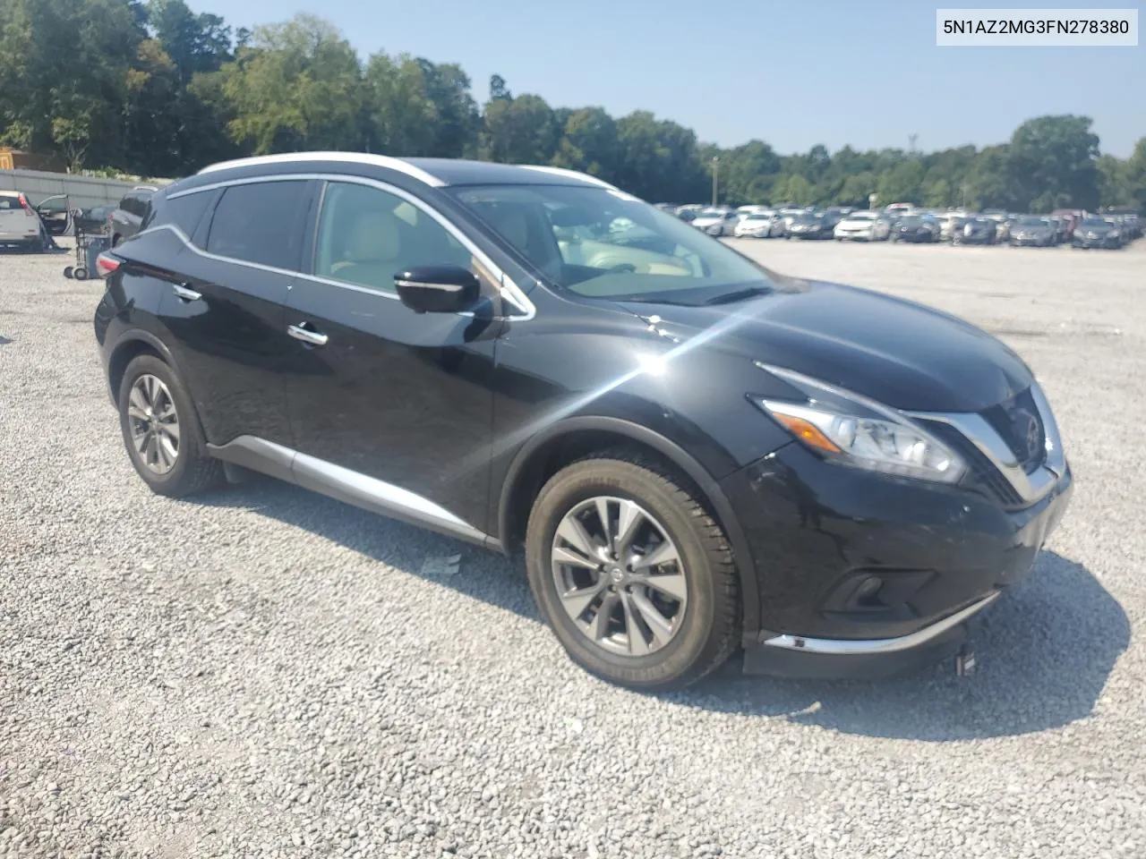 2015 Nissan Murano S VIN: 5N1AZ2MG3FN278380 Lot: 68428934