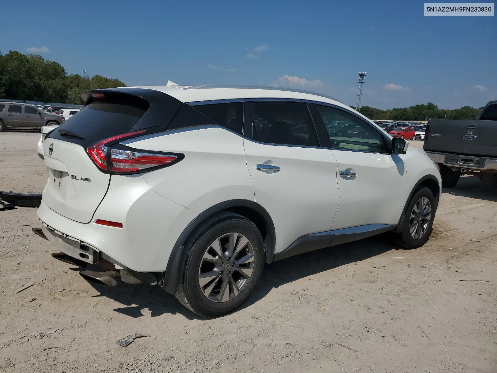 2015 Nissan Murano S VIN: 5N1AZ2MH9FN230830 Lot: 68462804