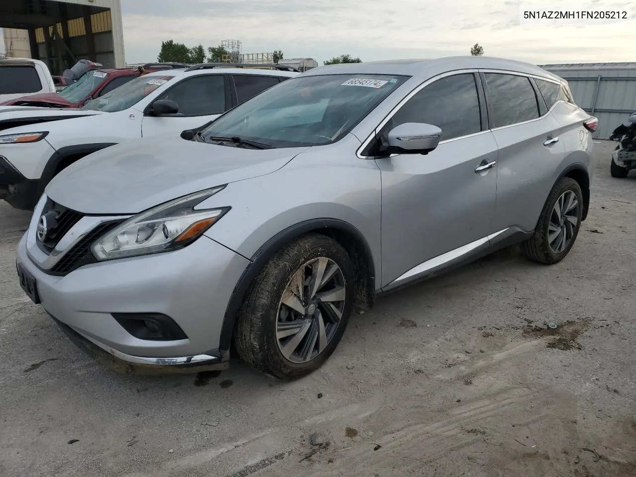 5N1AZ2MH1FN205212 2015 Nissan Murano S