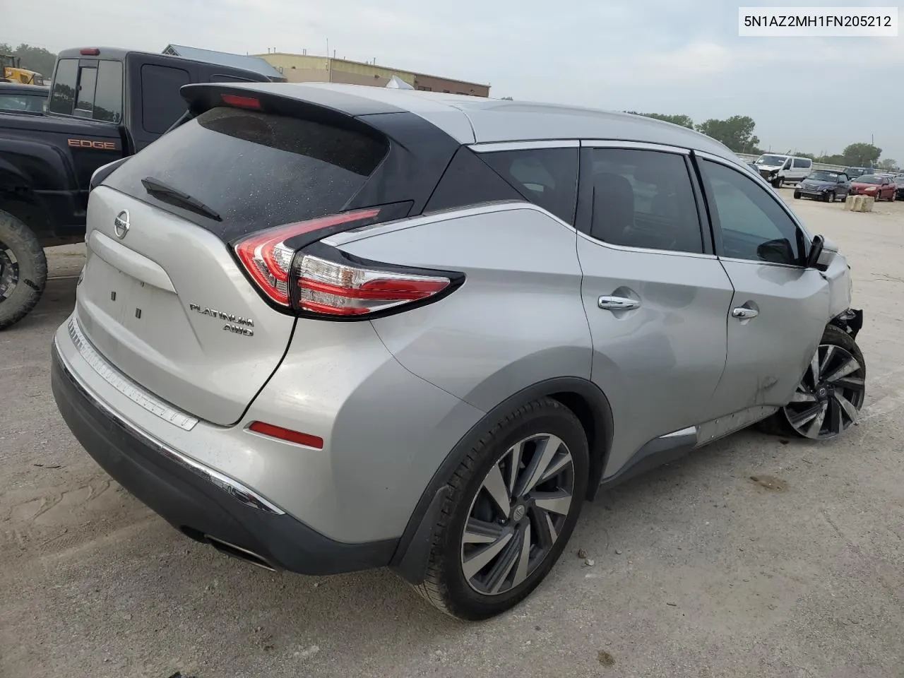 5N1AZ2MH1FN205212 2015 Nissan Murano S