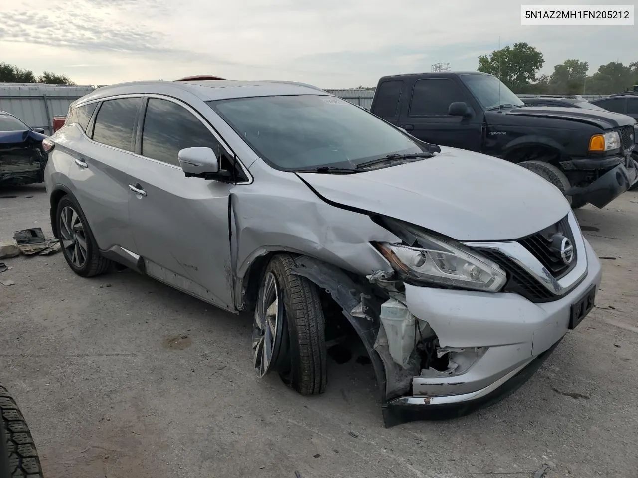 2015 Nissan Murano S VIN: 5N1AZ2MH1FN205212 Lot: 68545174