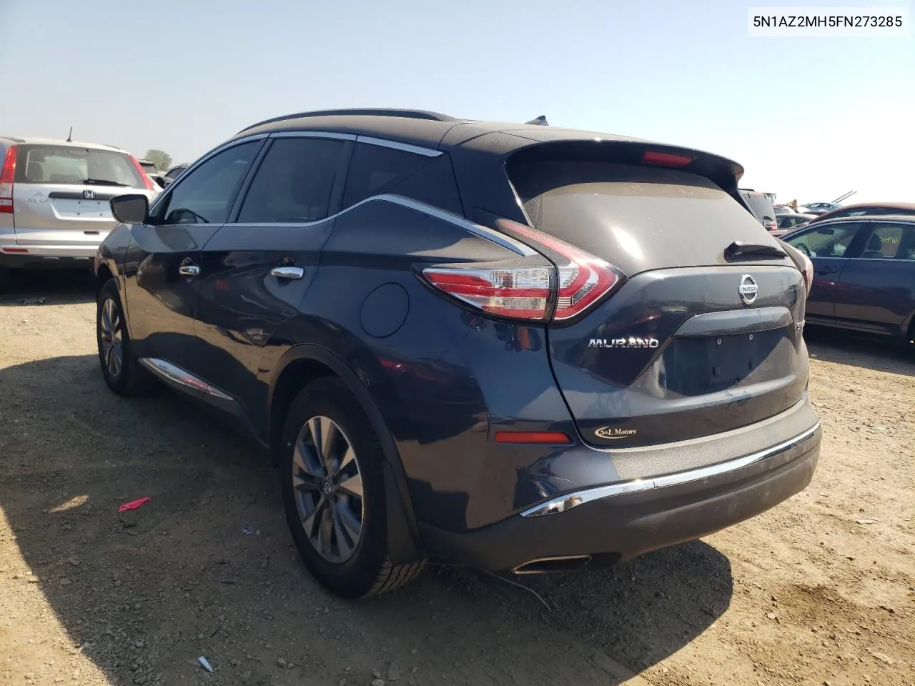 5N1AZ2MH5FN273285 2015 Nissan Murano S