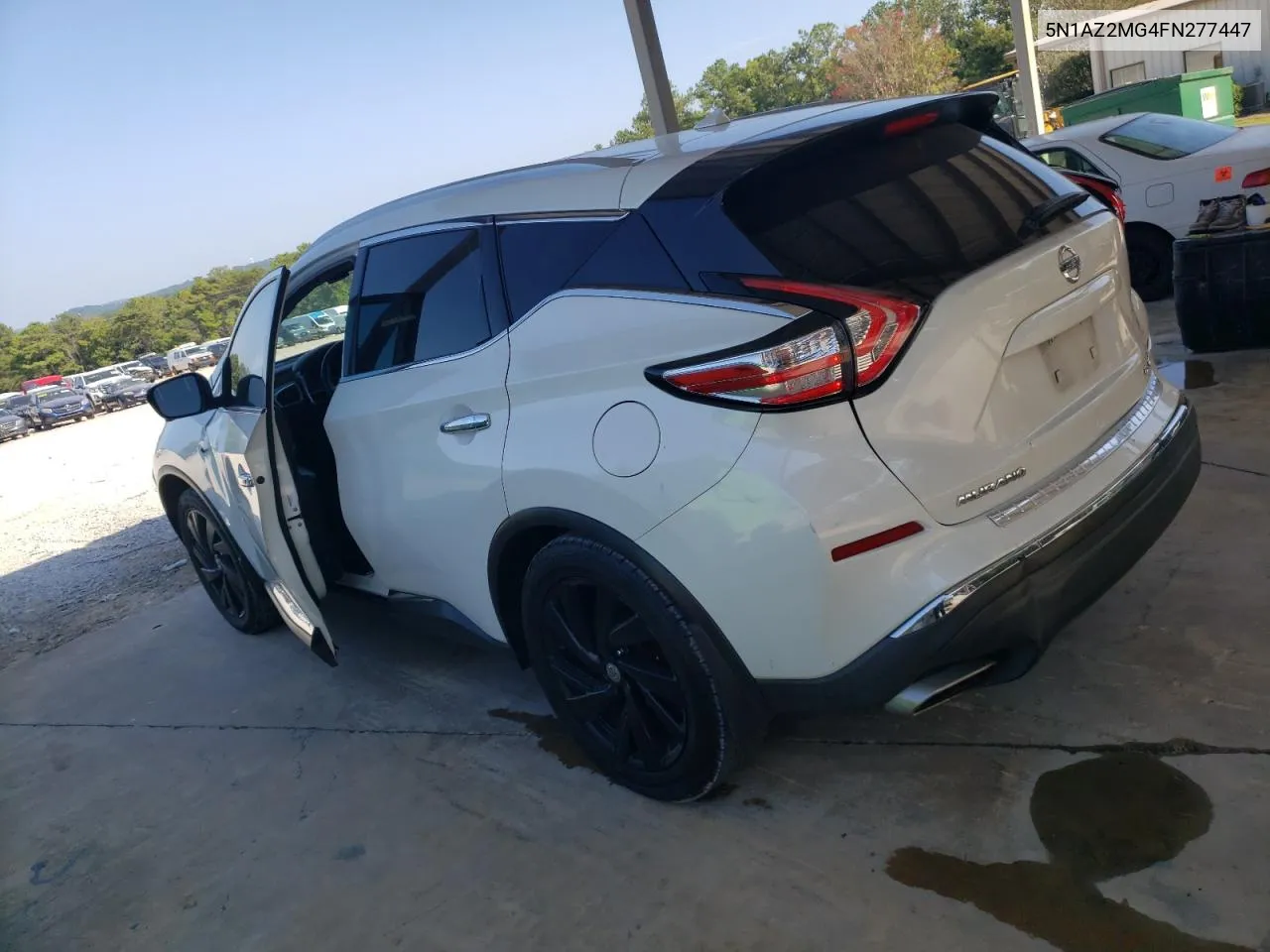 2015 Nissan Murano S VIN: 5N1AZ2MG4FN277447 Lot: 68720554