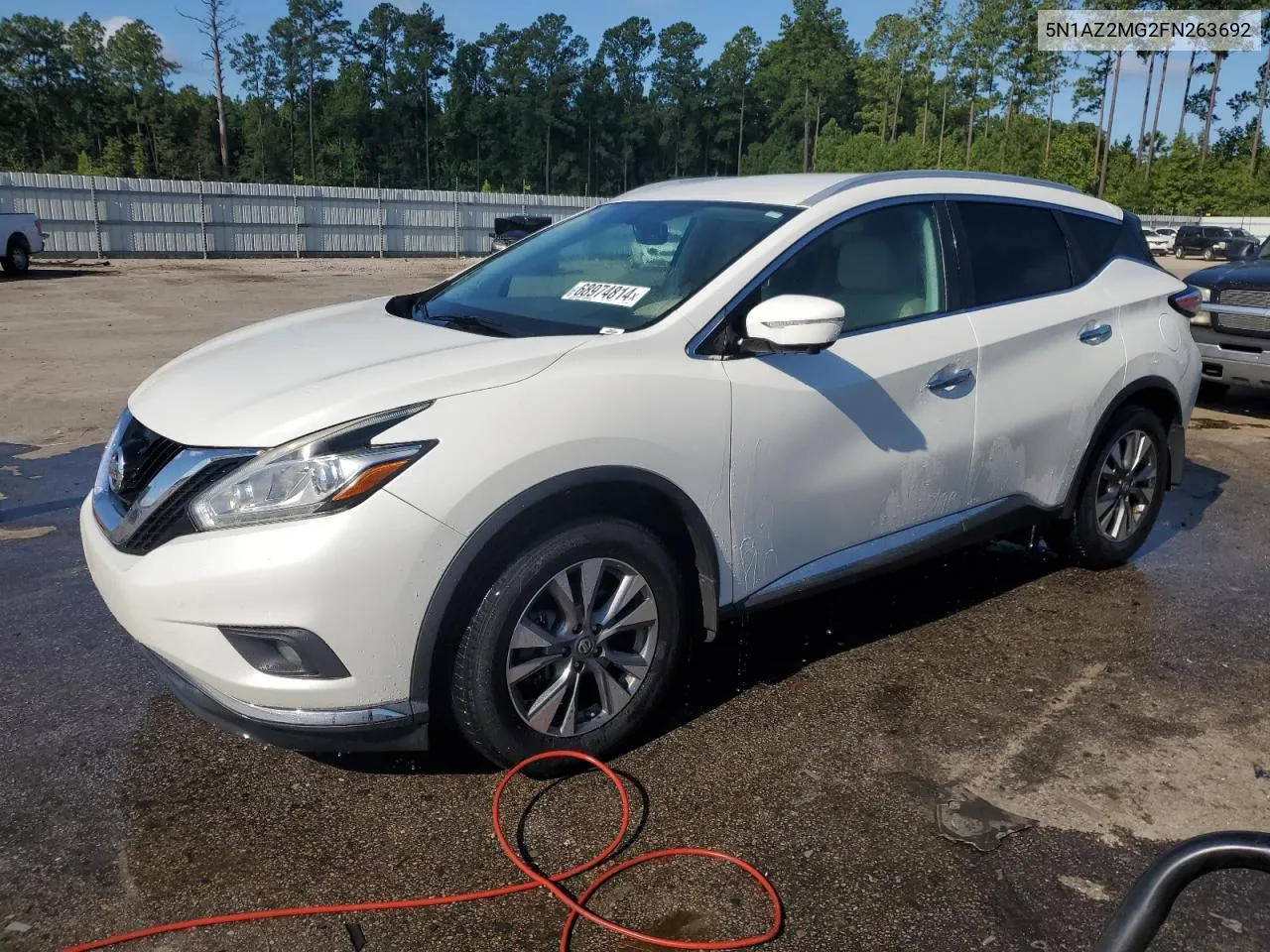 2015 Nissan Murano S VIN: 5N1AZ2MG2FN263692 Lot: 68974814