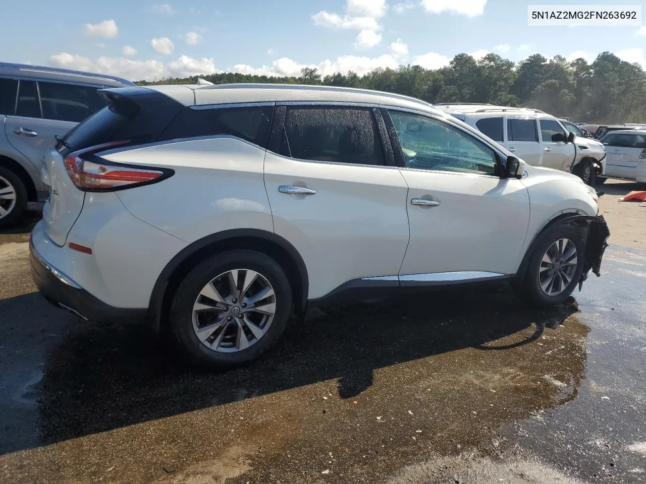 2015 Nissan Murano S VIN: 5N1AZ2MG2FN263692 Lot: 68974814