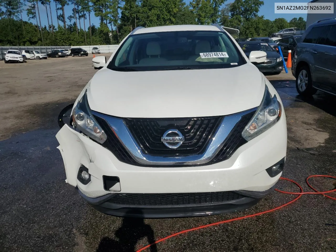 2015 Nissan Murano S VIN: 5N1AZ2MG2FN263692 Lot: 68974814