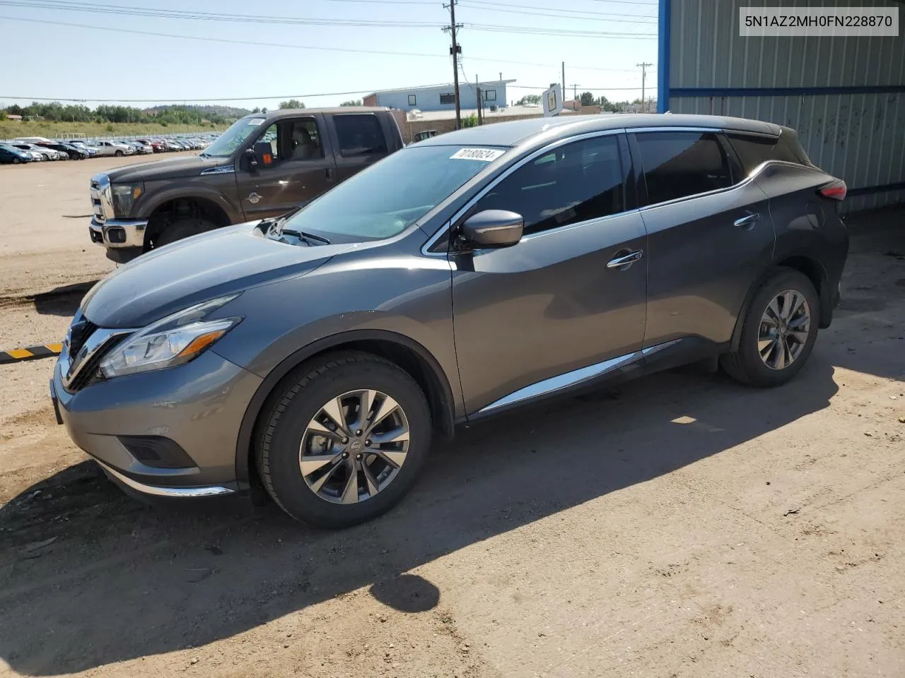 2015 Nissan Murano S VIN: 5N1AZ2MH0FN228870 Lot: 70180624