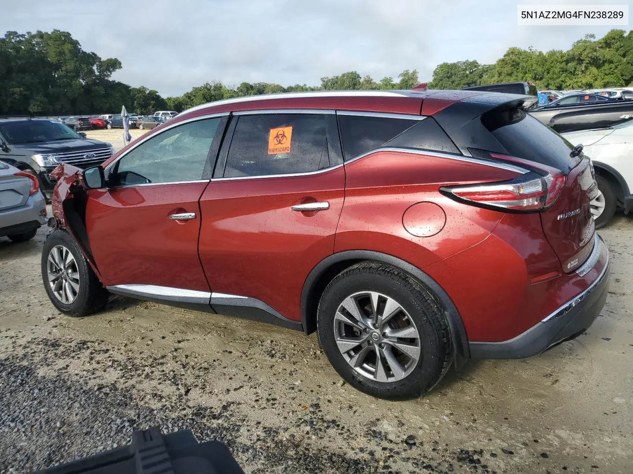 5N1AZ2MG4FN238289 2015 Nissan Murano S