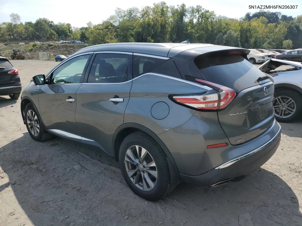 5N1AZ2MH6FN206307 2015 Nissan Murano S