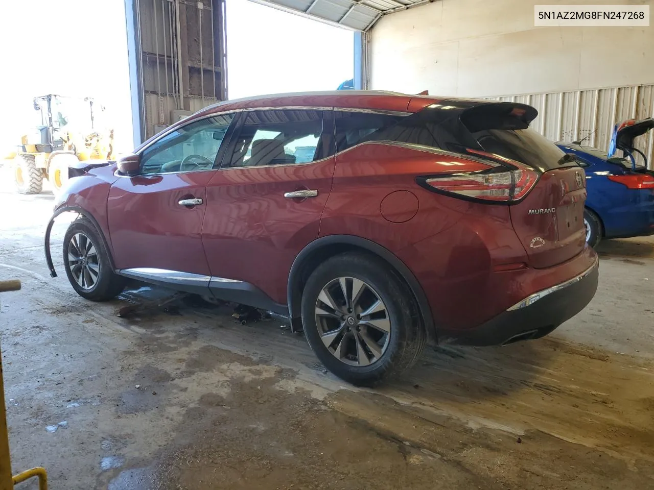 2015 Nissan Murano S VIN: 5N1AZ2MG8FN247268 Lot: 72711114