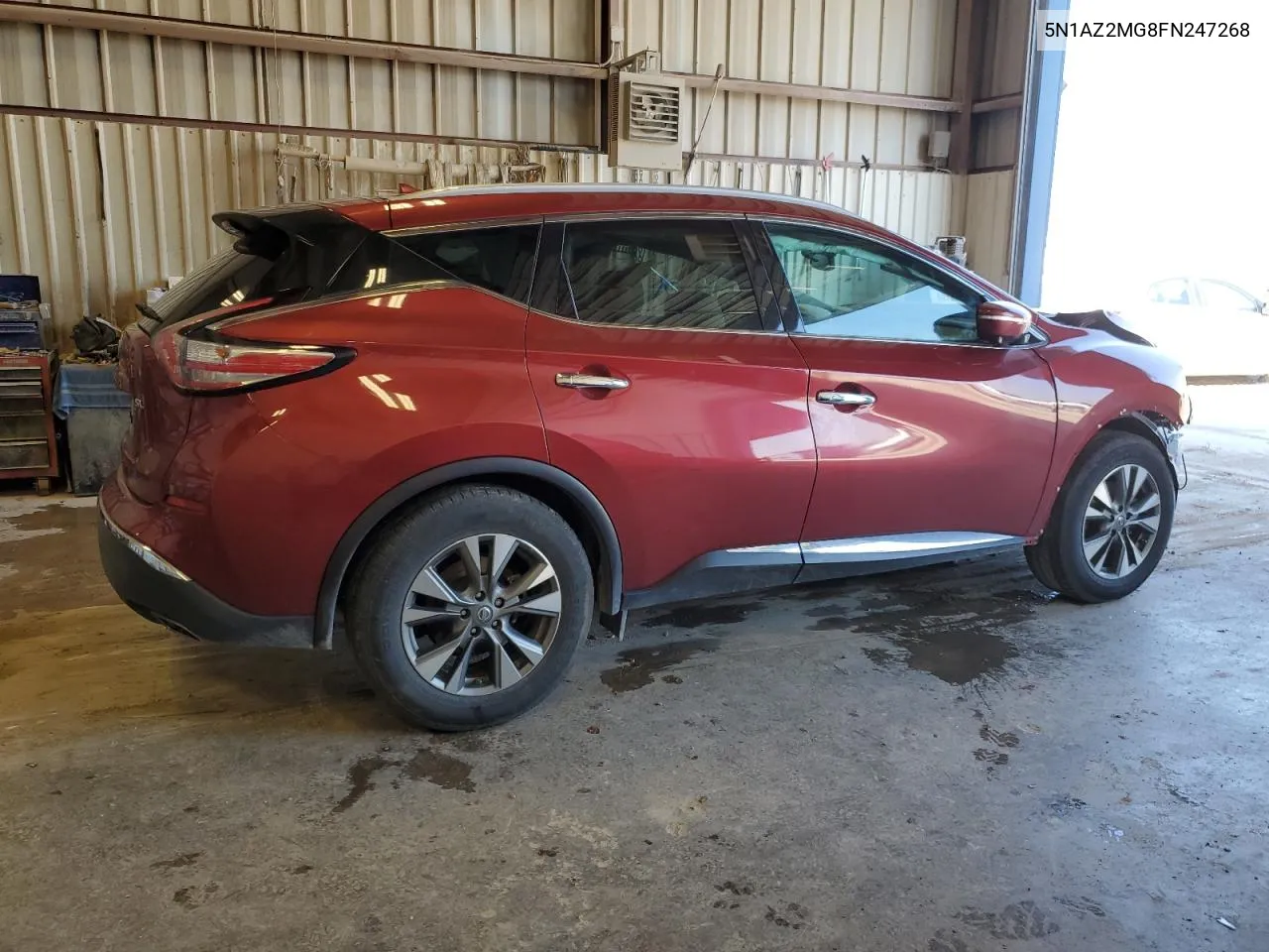 2015 Nissan Murano S VIN: 5N1AZ2MG8FN247268 Lot: 72711114