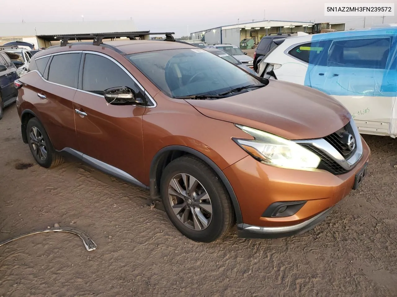 5N1AZ2MH3FN239572 2015 Nissan Murano S