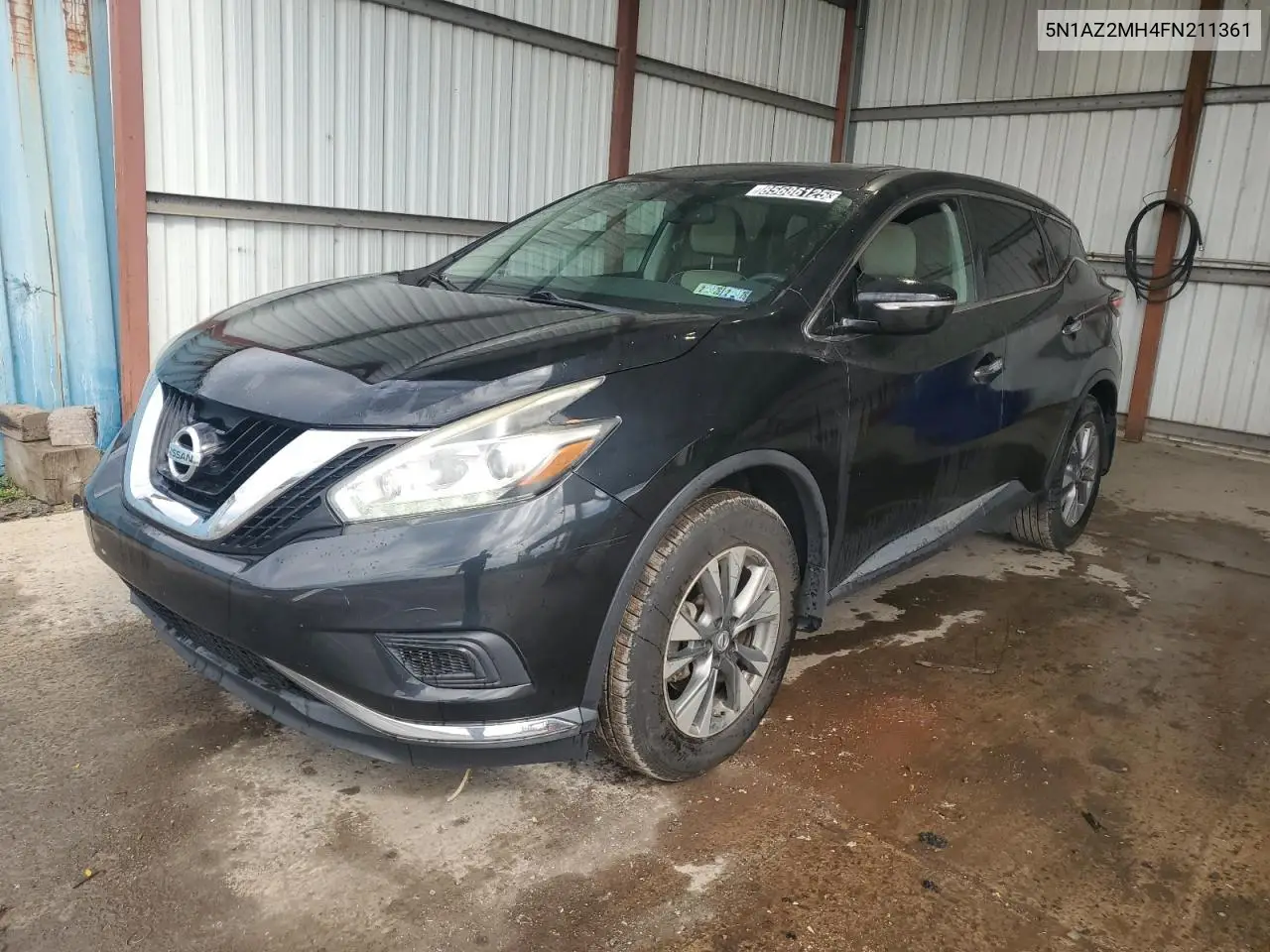 5N1AZ2MH4FN211361 2015 Nissan Murano S