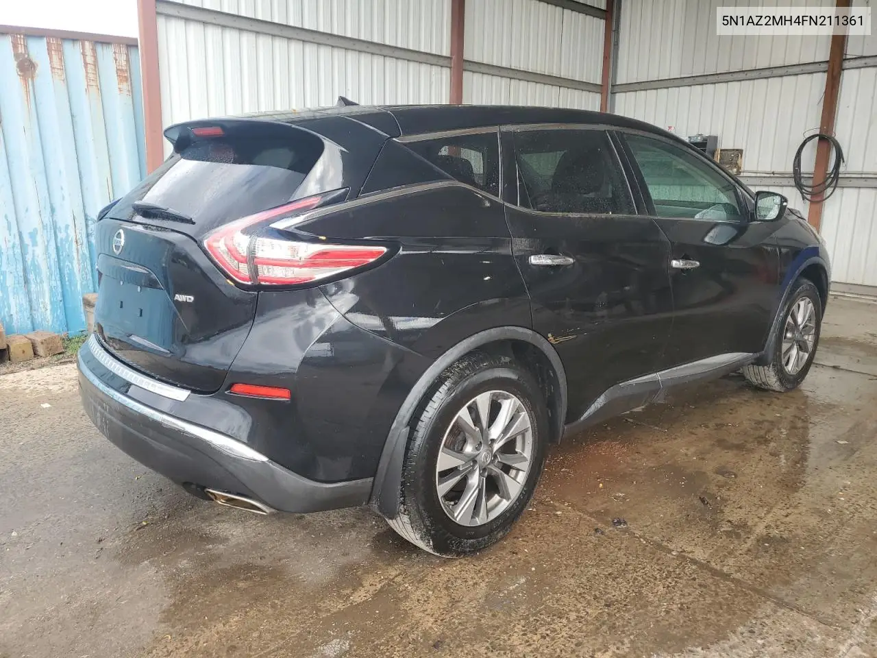 5N1AZ2MH4FN211361 2015 Nissan Murano S