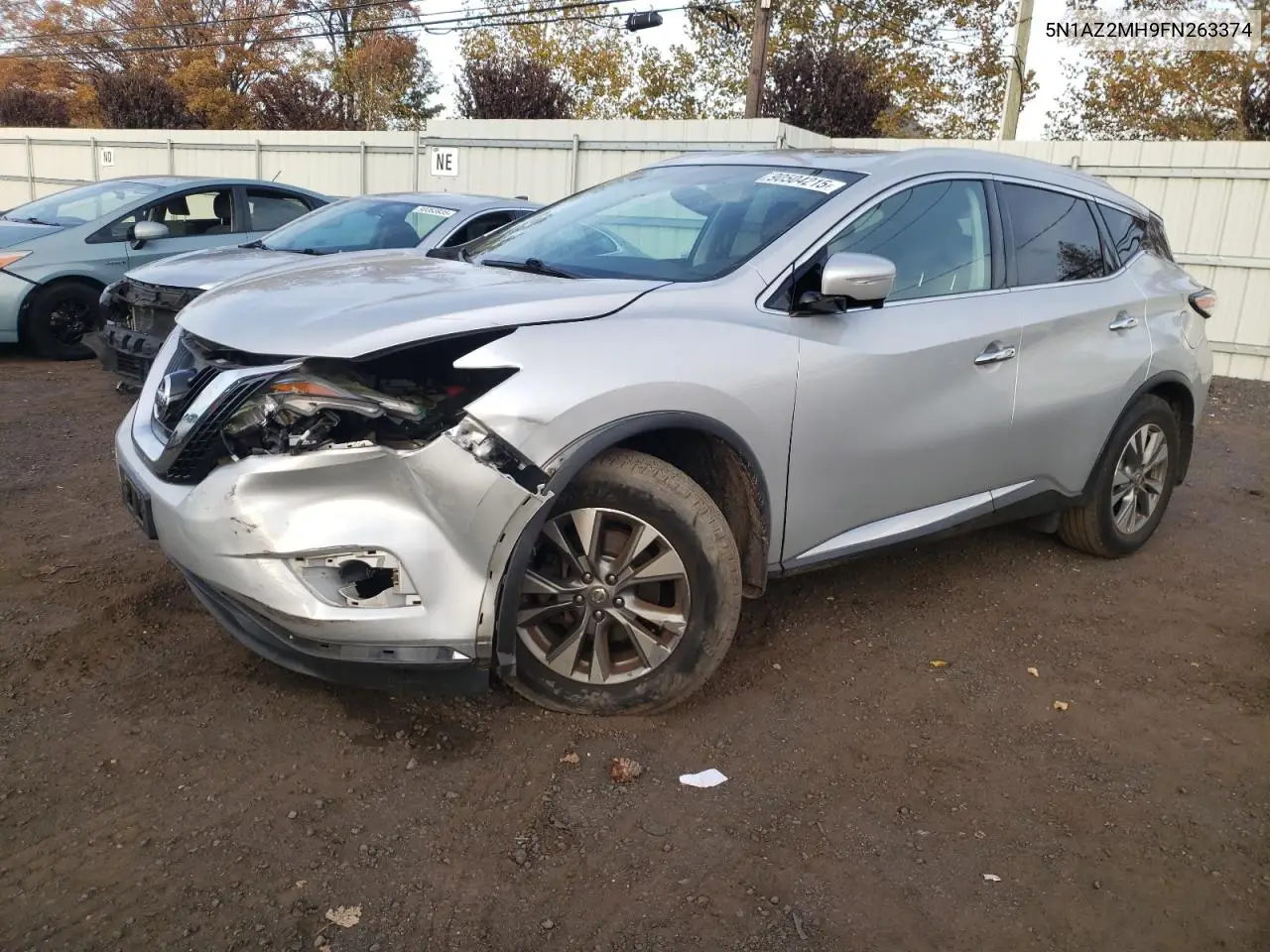 5N1AZ2MH9FN263374 2015 Nissan Murano S