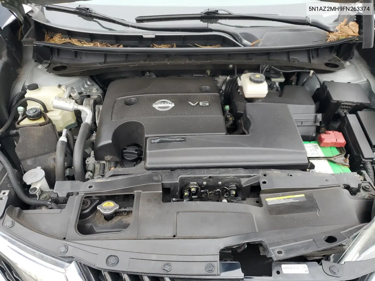 5N1AZ2MH9FN263374 2015 Nissan Murano S