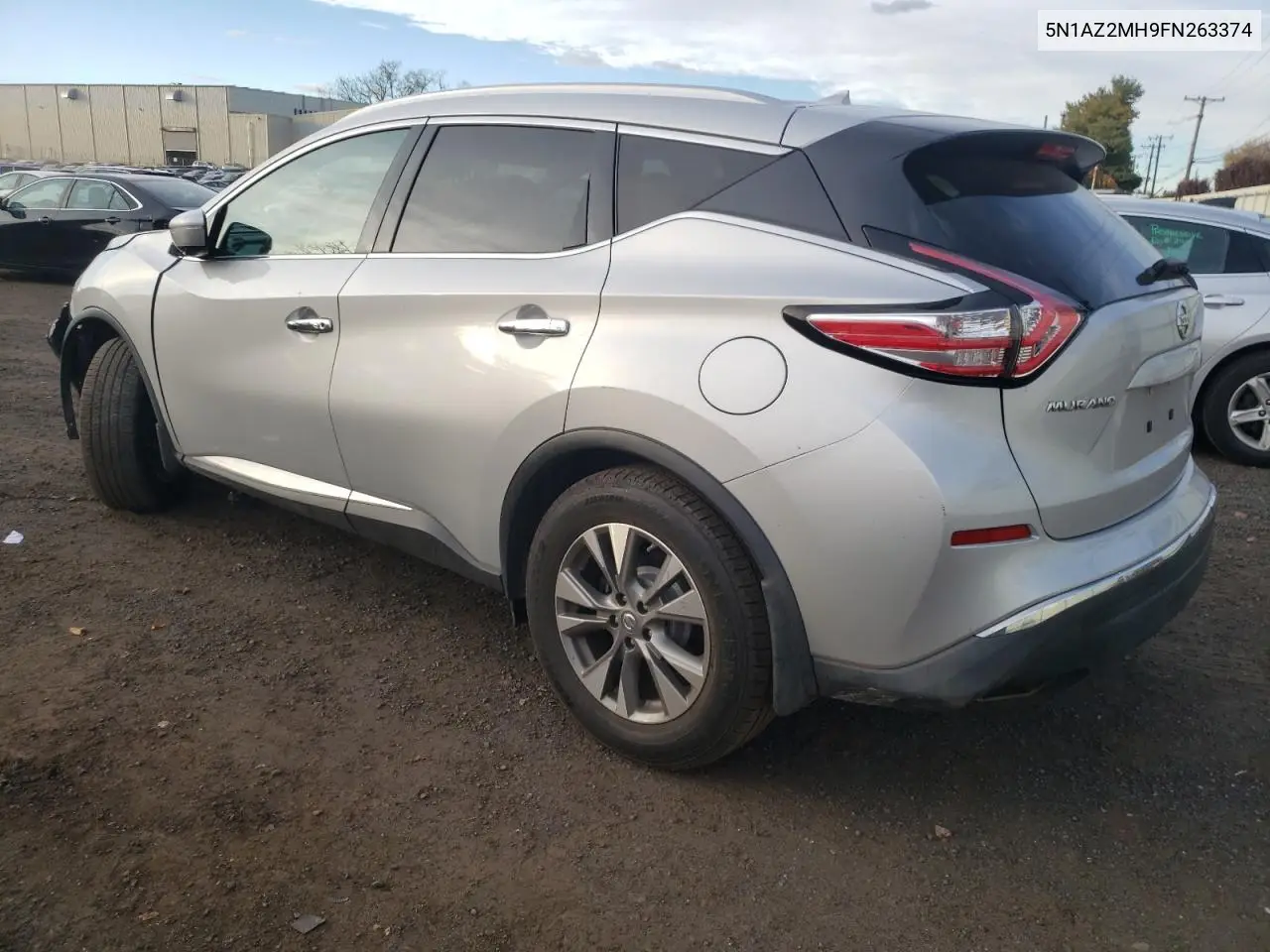 5N1AZ2MH9FN263374 2015 Nissan Murano S