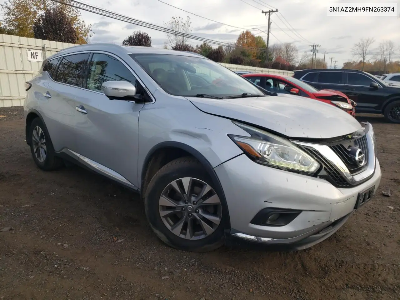 5N1AZ2MH9FN263374 2015 Nissan Murano S